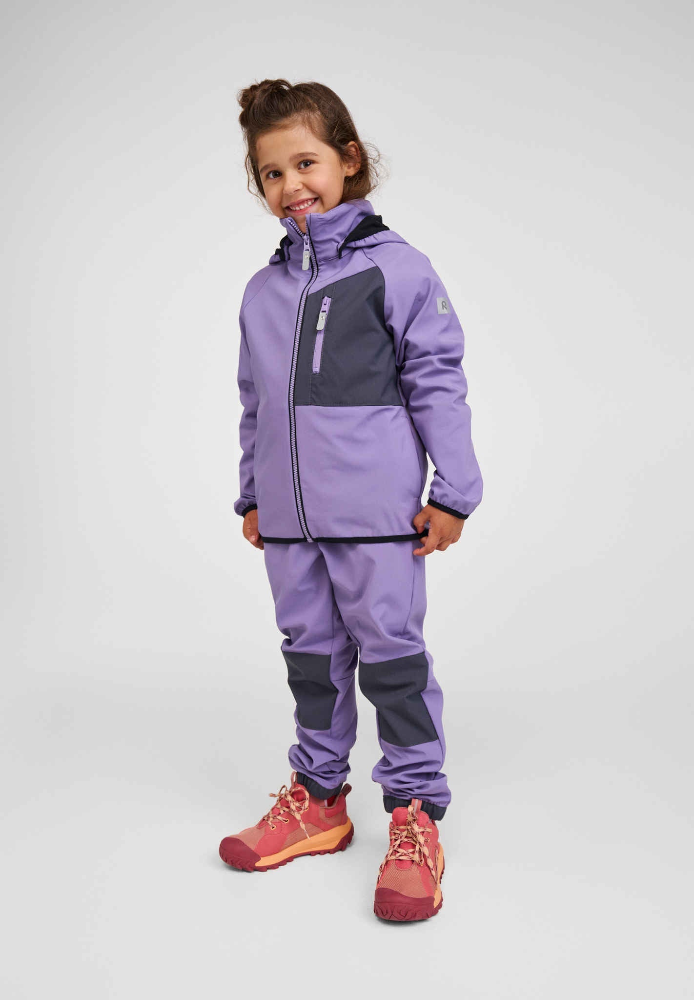 Detská bunda Reima Mukana - misty violet Veľkosť: 110