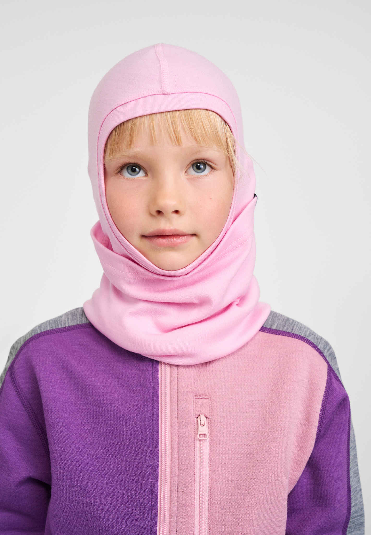 Detská kukla Reima Salassa - pale rose Veľkosť: 52-54cm (2-7 let)