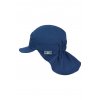 Dětský UV klobouk s plachetkou plátno UV 50+ barva tmavě modrá STERNTALER