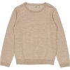 Dětský pletený svetr Maui khaki melange od WHEAT