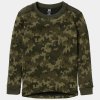 Dětské termoprádlo z merino vlny Helly Hansen GRAPHIC LIFA set maskáčový UTILITY