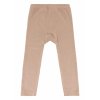 Dětské legíny z merino vlny a bambusu Warm Taupe Mikk-Line