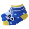 Dětské kotníčkové ponožky z bavlny panda výhodné balení 3 páry SAFA