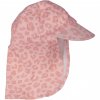 Dětský UV klobouk s kšiltem proti slunci růžový Leo Geggamoja