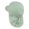 Dětský UV klobouk s plachetkou plátno UV 50+ 1531430 STERNTALER - barva zelená Ice Green