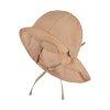 Dětský UV klobouk flapper plátno UV50+ STERNTALER - barva hnědá Taupe