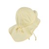 Dětský UV klobouk flapper plátno UV50+ STERNTALER - barva žlutá Vanilla