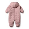 Dětská termo kombinéza CUDDLE WHEAT - warm rose