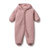 Dětská termo kombinéza CUDDLE WHEAT - warm rose