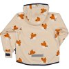 Dětská větru a vodě odolná bunda Geggamoja - Beige Fox