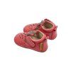 Dětské bačkůrky kožené capáčky Mikk-Line - 20019 Canyon Rose