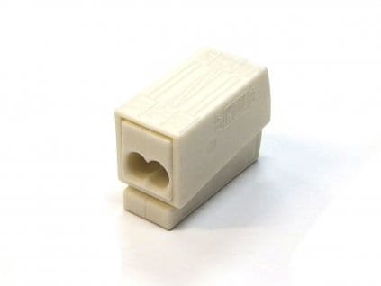 WAGO svorka 2 x 1-2,5mm svítidlová, bezšroubová 224-112