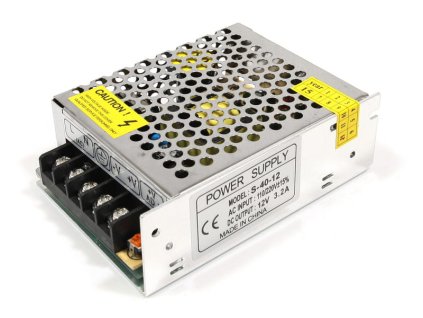 19036 1 napajeci zdroj pro led 3 3a 40w ip20 plech