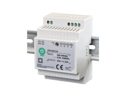 19189 napajeci zdroj pro led na din listu 2 5a 30w 12v dc
