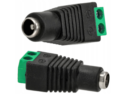 Konektor napájecí, jack pro LED pásky 2,1mm