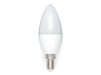 24252 24252 led zarovka c37 e14 7w 620 lm studena bila