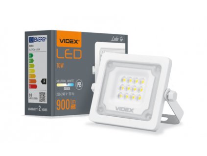 LED reflektor 10W - 900 lm - IP65 - bílý