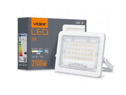 LED reflektor 30W - 2700 lm - IP65 - bílý