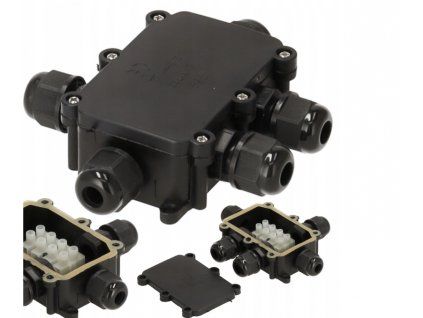 32931 32931 elektricka krabice s vyvodkami 5x ip68