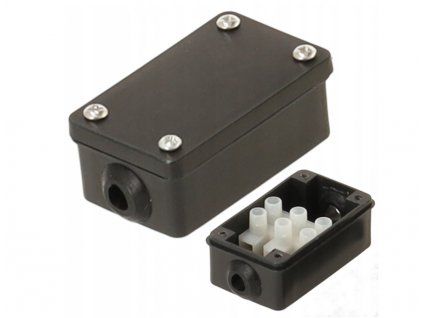 32943 32943 elektricka rozvodna krabice ip68 cerna