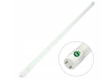 32988 3 led trubice t8 9w 60cm 900lm ccd milio glass neutralni bila