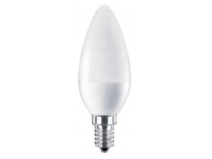 LED žárovka E14 svíčka 8W 700lm - studená bílá