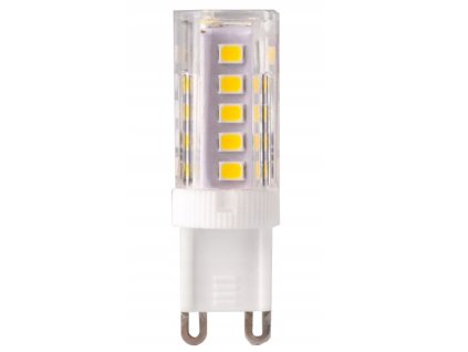 34557 led zarovka g9 3w studena bila