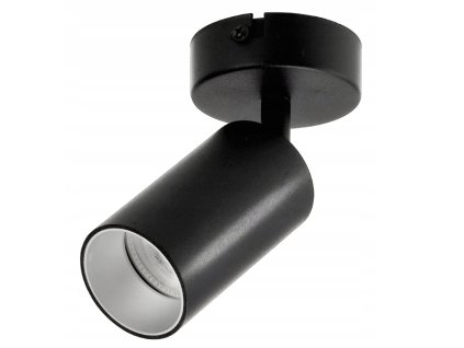 34671 led stropni svitidlo viki silver 1xgu10 cerne
