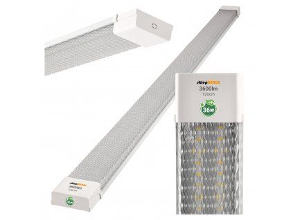 36138 36138 led panel saturn 120cm 36w neutralni bila