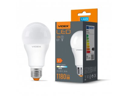 LED žárovka A60 - E27 - 12W - teplá bílá