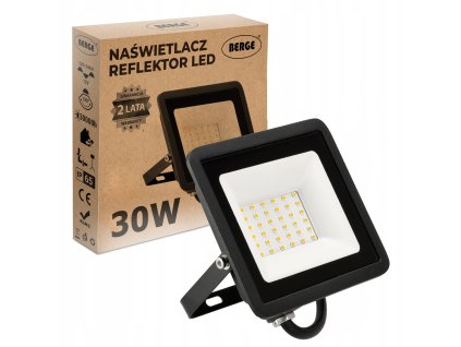 37041 led reflektor 30w ip65 premium neutralni bila