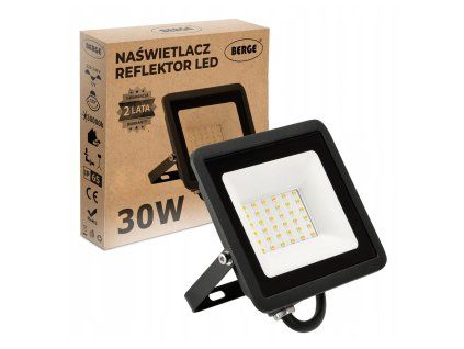 LED reflektor 30W IP65 PREMIUM - studená bílá