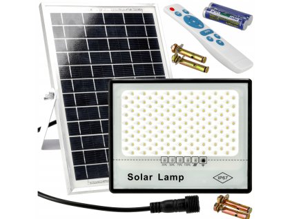 Solární LED svítidlo DAKAR - 200W - PIR