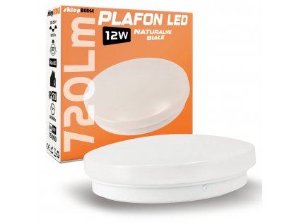 LED stropní svítidlo - 12W - neutrální bílá