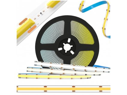 LED pásek NEON COB 12V 9W 1m  studená bílá