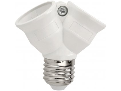 Redukce pro LED E27 - 2xE27