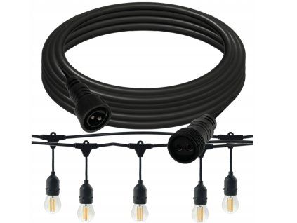 39654 prodluzovaci kabel pro led girlandy 3m
