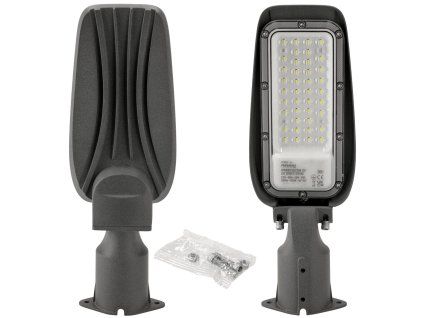 LED pouliční lampa 30W IP65 studená bílá