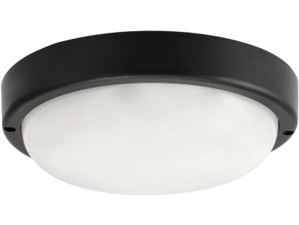 39812 led stropni lampa 15w cerna studena bila