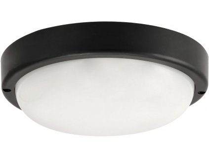 LED stropní lampa 15W - černá - studená bílá