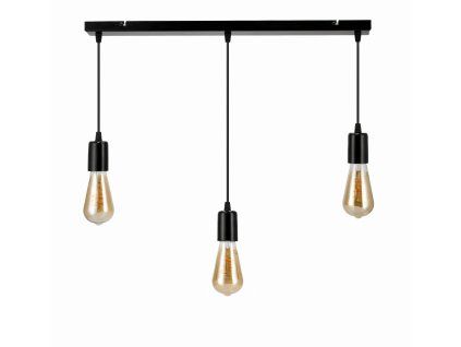 LED závěsné svítidlo 3xE27 LOFT
