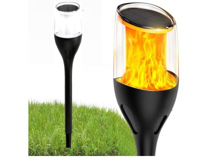 41623 led venkovni solarni lampa pochoden 65cm