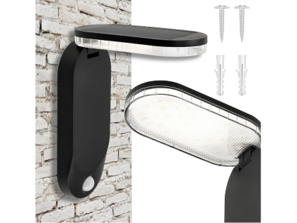 Solární lampa s pohybovým senzorem IP65