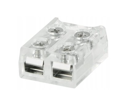 Rychlokonektor pro COB LED pásek 8mm Double-sided Tape-Wire Screw