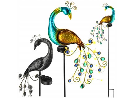 Solární zahradní lampa PAW s čidlem soumraku IP44, těsné