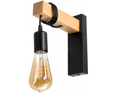 LED nástěnné svítidlo 1x E27 Loft
