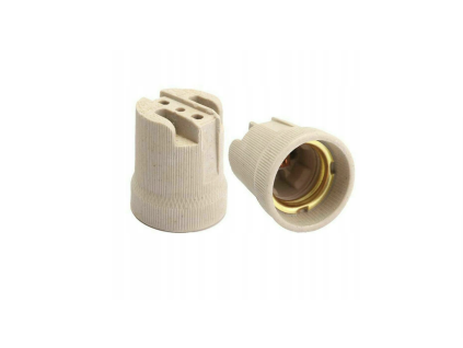 Keramický držák lampy E27