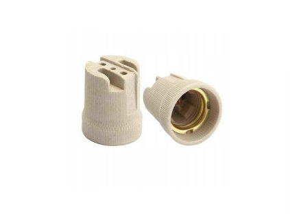 44554 keramicky drzak lampy e27