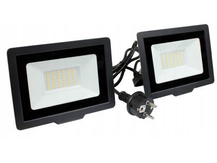 44641 44641 led reflektor 2x50w 1 5m kabel studena barva