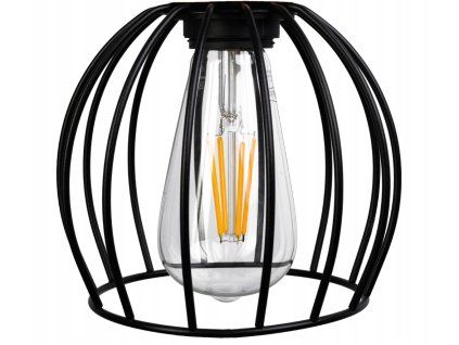 45016 stinidlo lustrove lampy wire ball cerna